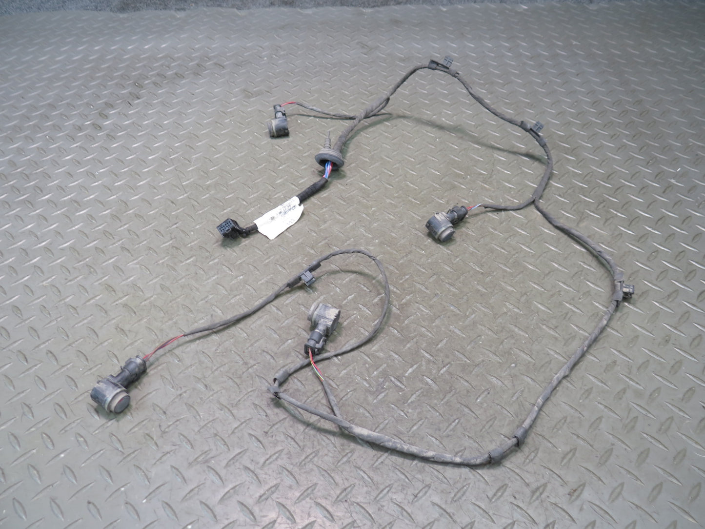 09-15 Audi TT S 8J Quattro Rear Bumper Wiring Harness w PDC Sensor OEM