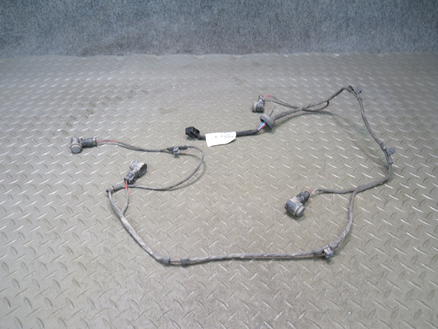 09-15 Audi TT S 8J Quattro Rear Bumper Wiring Harness w PDC Sensor OEM