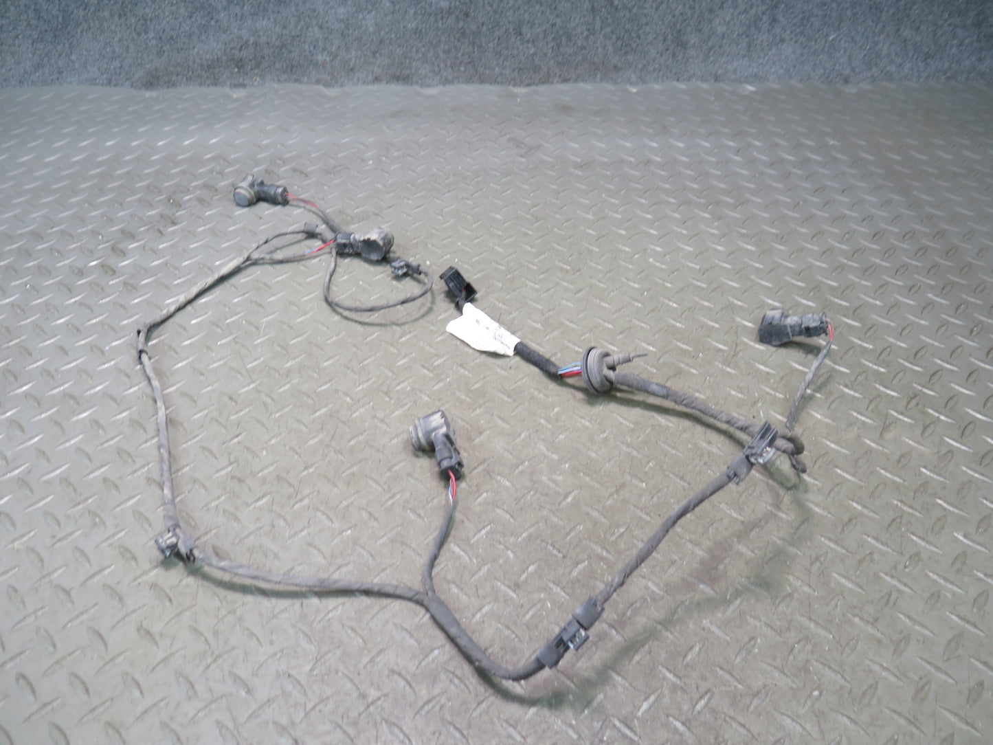 09-15 Audi TT S 8J Quattro Rear Bumper Wiring Harness w PDC Sensor OEM