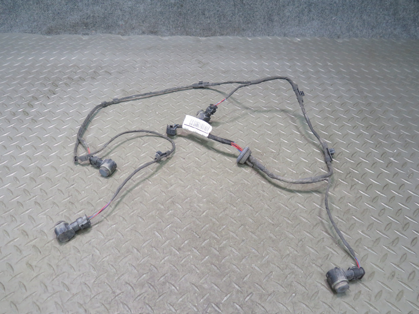 09-15 Audi TT S 8J Quattro Rear Bumper Wiring Harness w PDC Sensor OEM