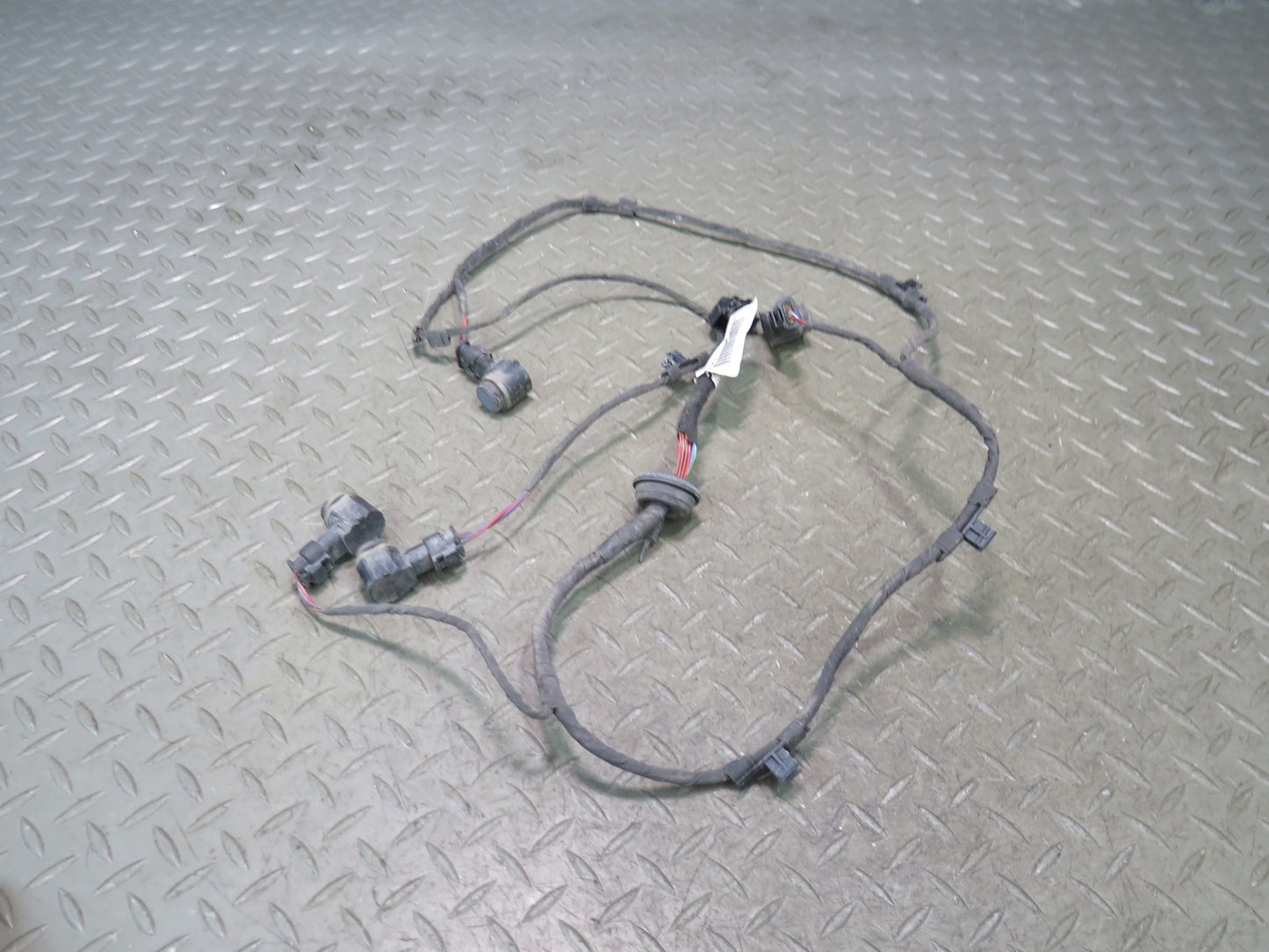 09-15 Audi TT S 8J Quattro Rear Bumper Wiring Harness w PDC Sensor OEM