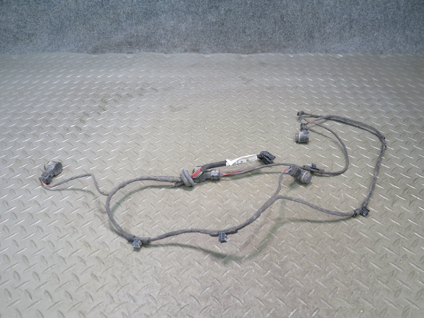 09-15 Audi TT S 8J Quattro Rear Bumper Wiring Harness w PDC Sensor OEM