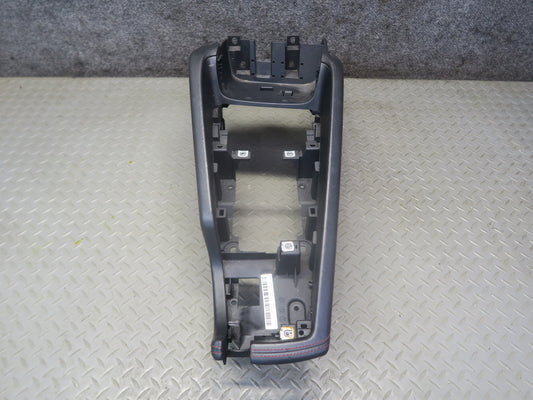 09-15 Audi TT S 8J Coupe Front Center Console Trim Cover Panel Black OEM