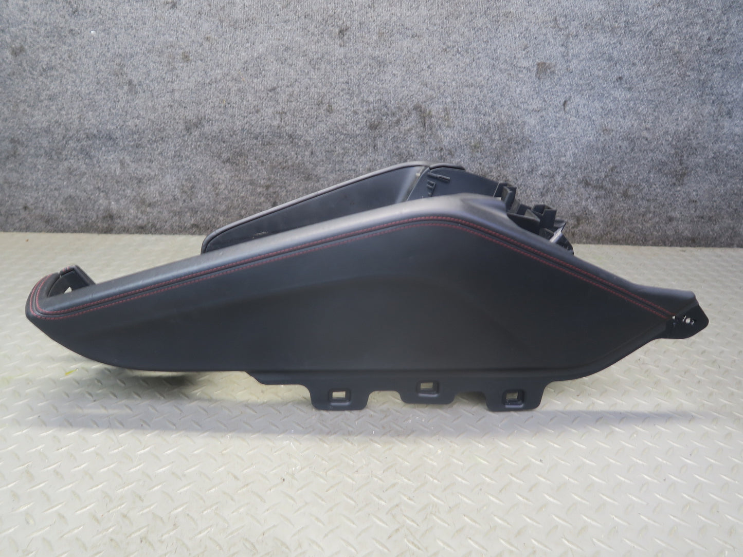 09-15 Audi TT S 8J Coupe Front Center Console Trim Cover Panel Black OEM