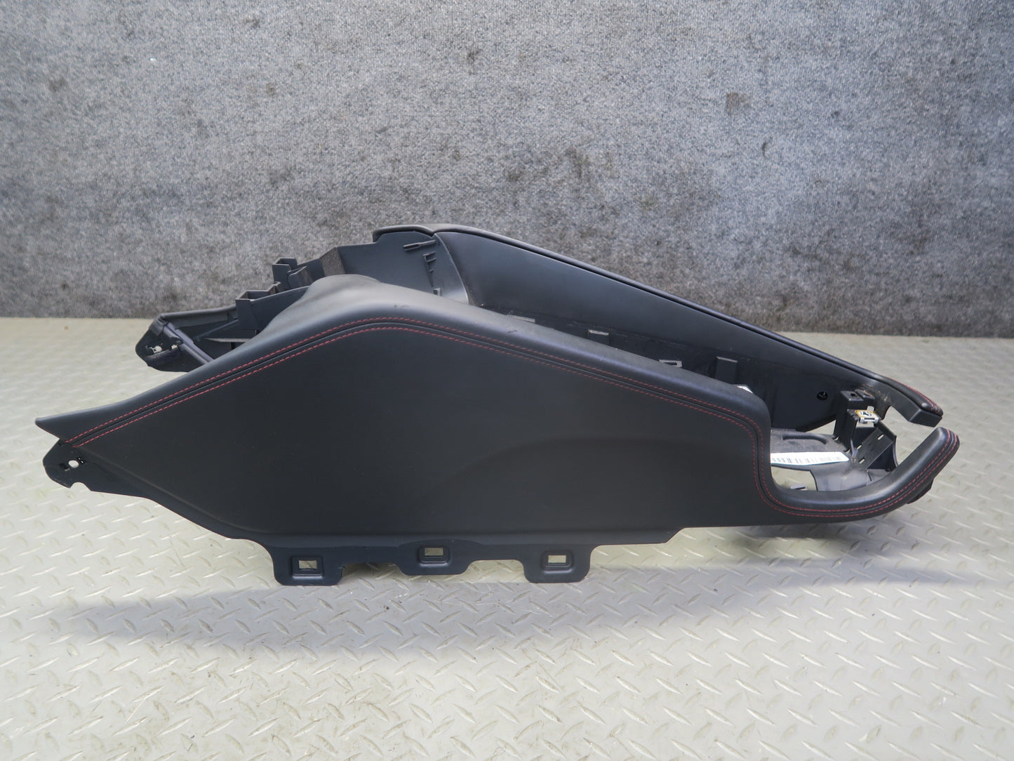09-15 Audi TT S 8J Coupe Front Center Console Trim Cover Panel Black OEM