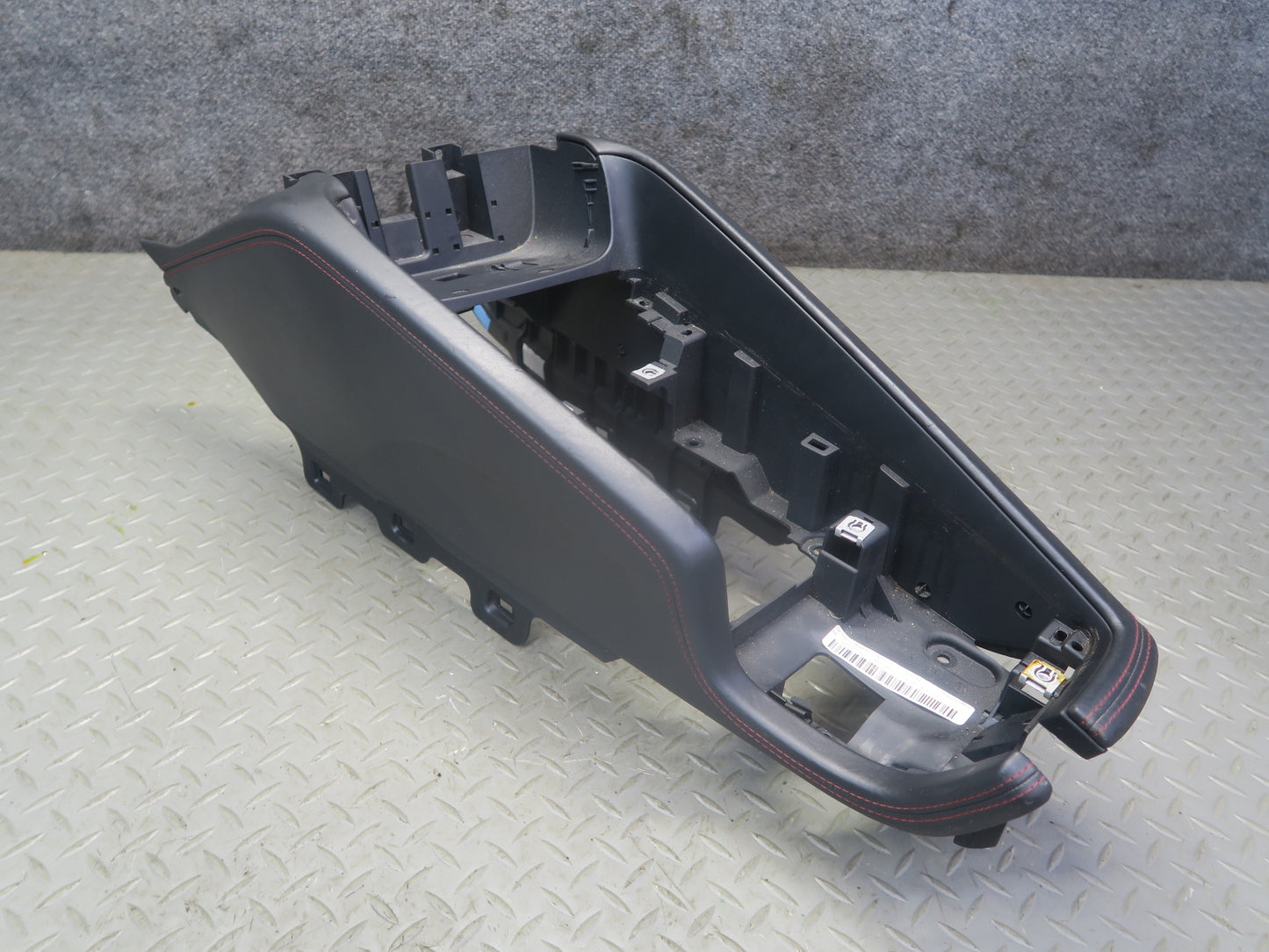 09-15 Audi TT S 8J Coupe Front Center Console Trim Cover Panel Black OEM