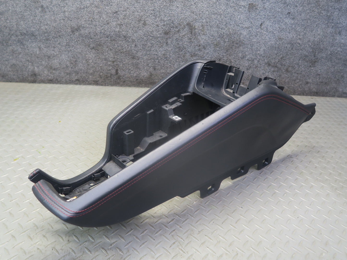 09-15 Audi TT S 8J Coupe Front Center Console Trim Cover Panel Black OEM