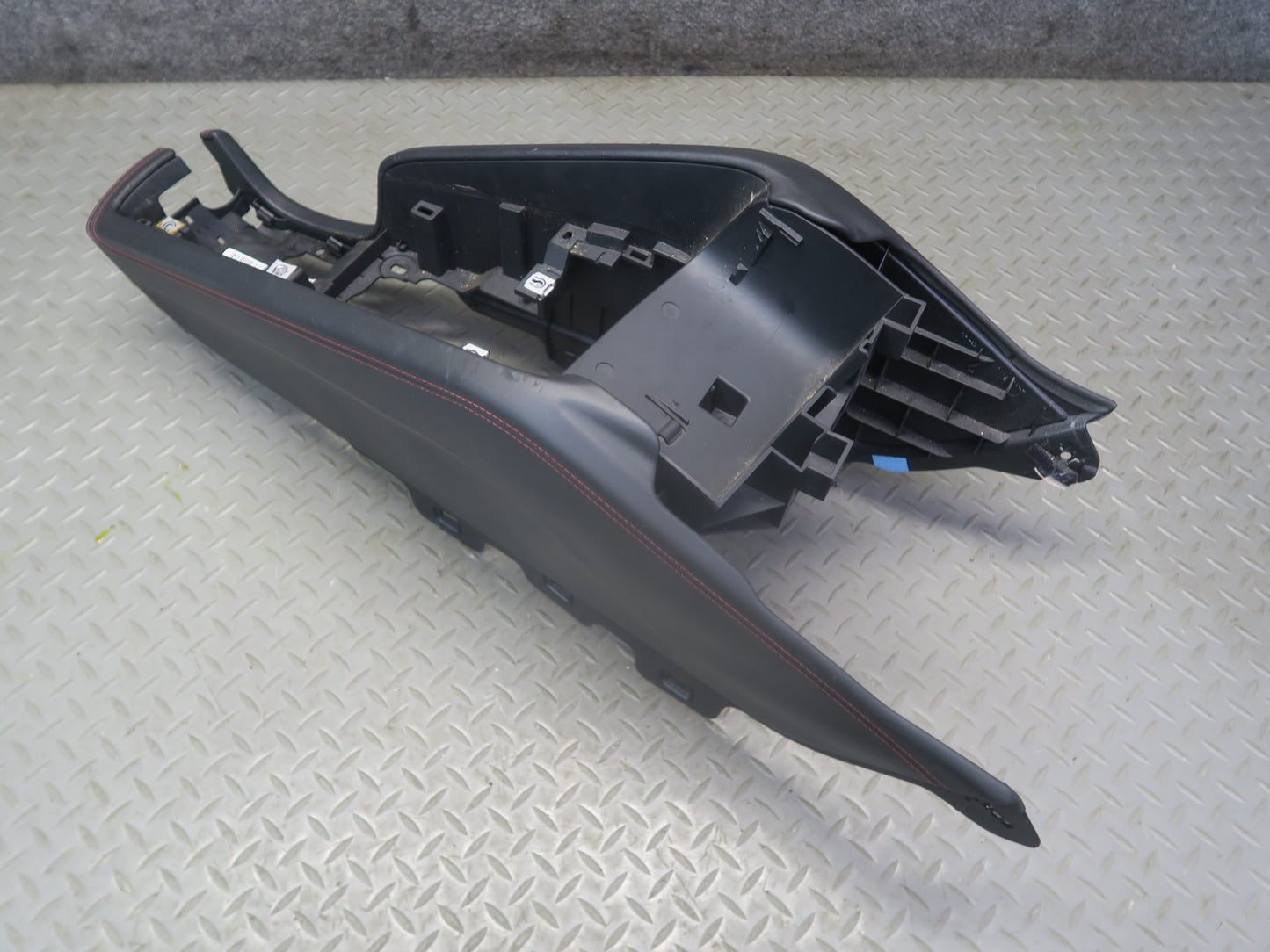 09-15 Audi TT S 8J Coupe Front Center Console Trim Cover Panel Black OEM