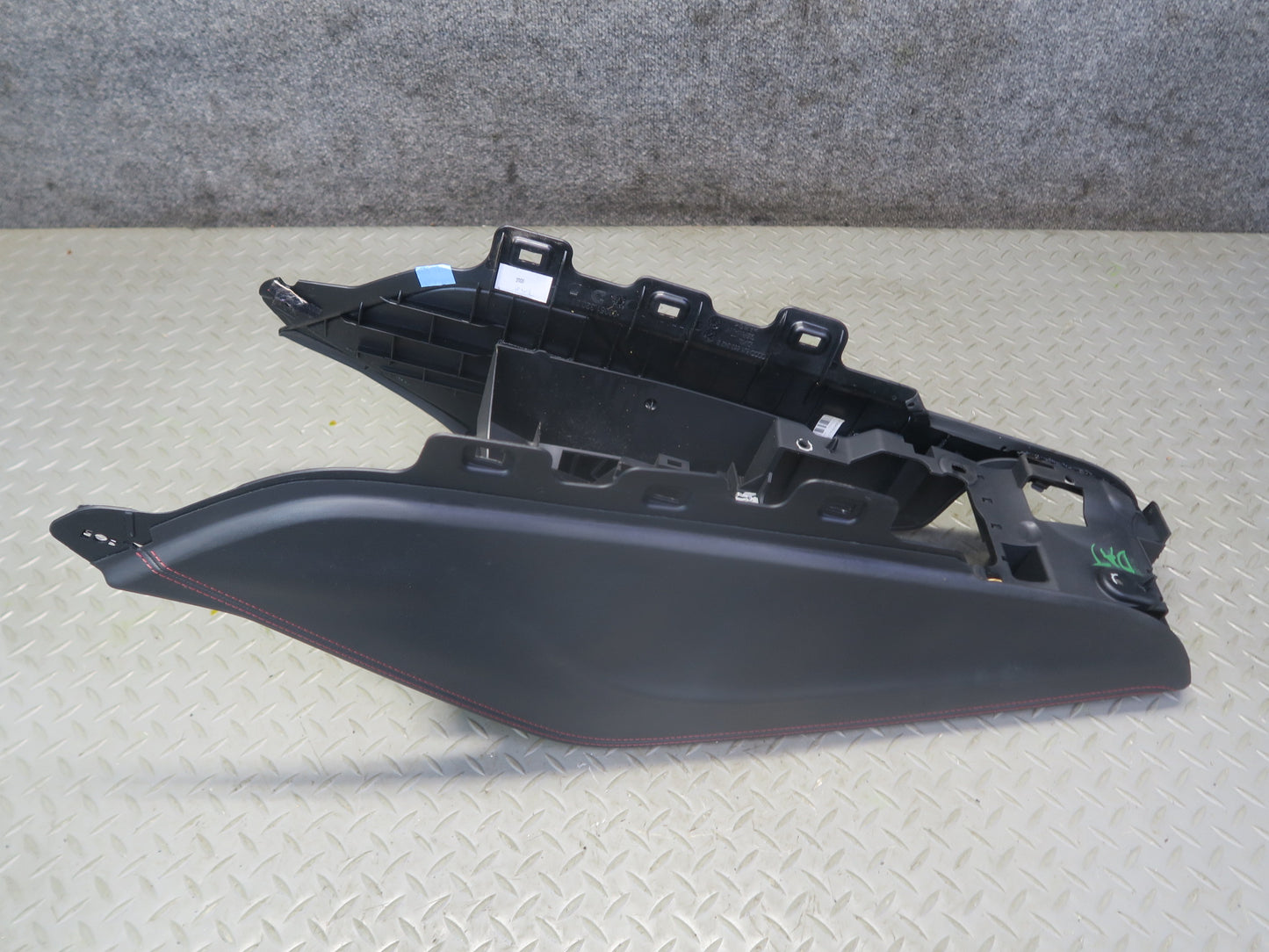 09-15 Audi TT S 8J Coupe Front Center Console Trim Cover Panel Black OEM