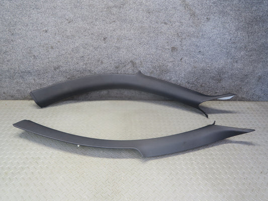 09-15 Audi TT S 8J Coupe Front Left & Right Interior A Pillar Trim Panel Set OEM