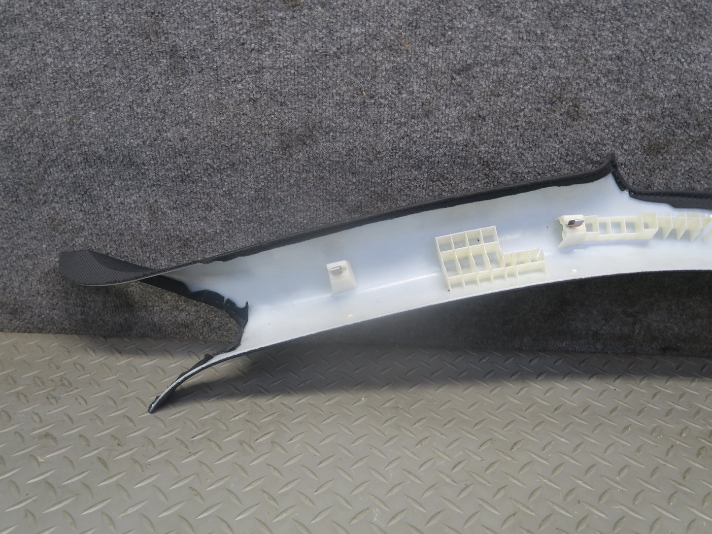 09-15 Audi TT S 8J Coupe Front Left & Right Interior A Pillar Trim Panel Set OEM