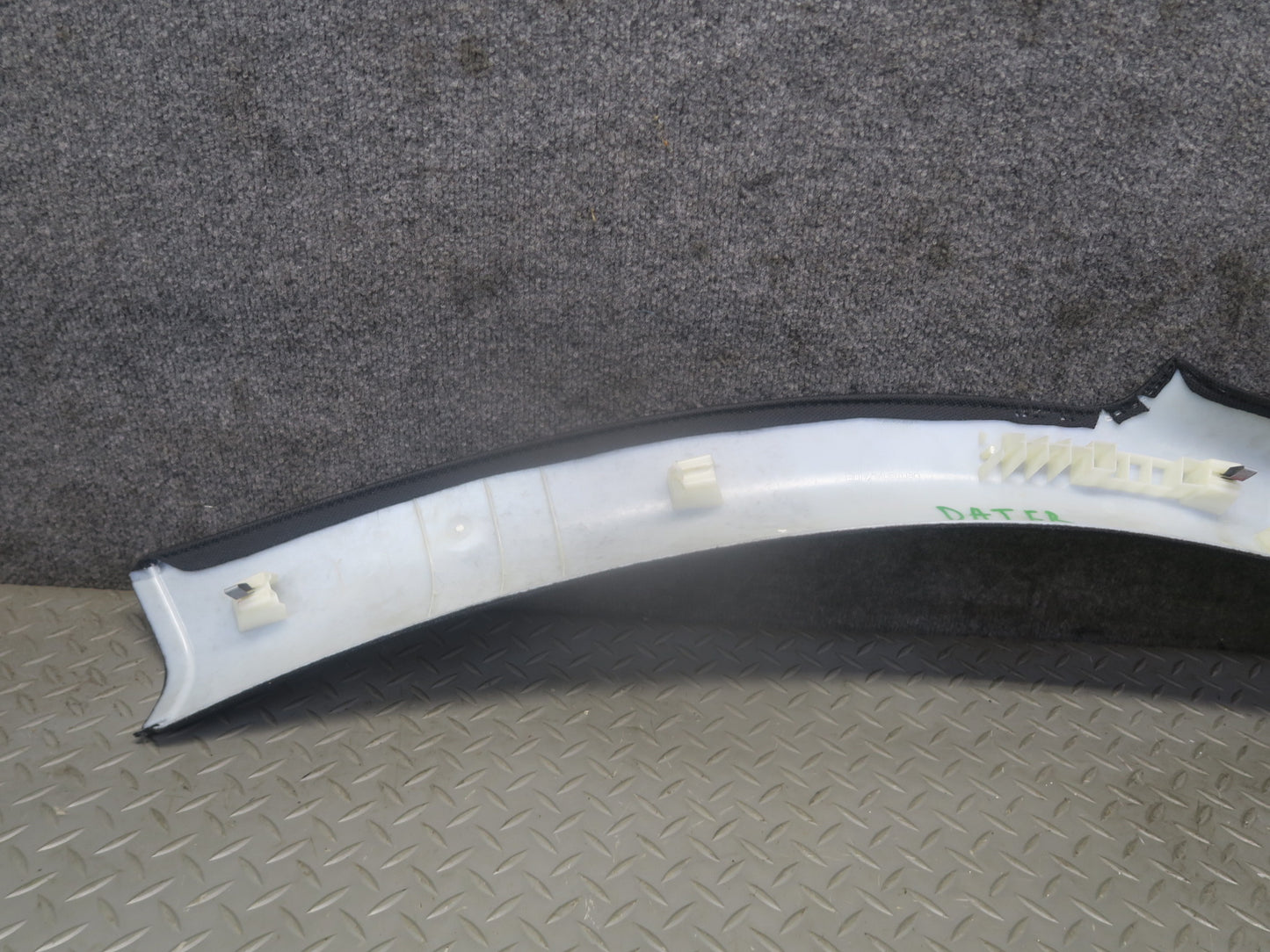 09-15 Audi TT S 8J Coupe Front Left & Right Interior A Pillar Trim Panel Set OEM