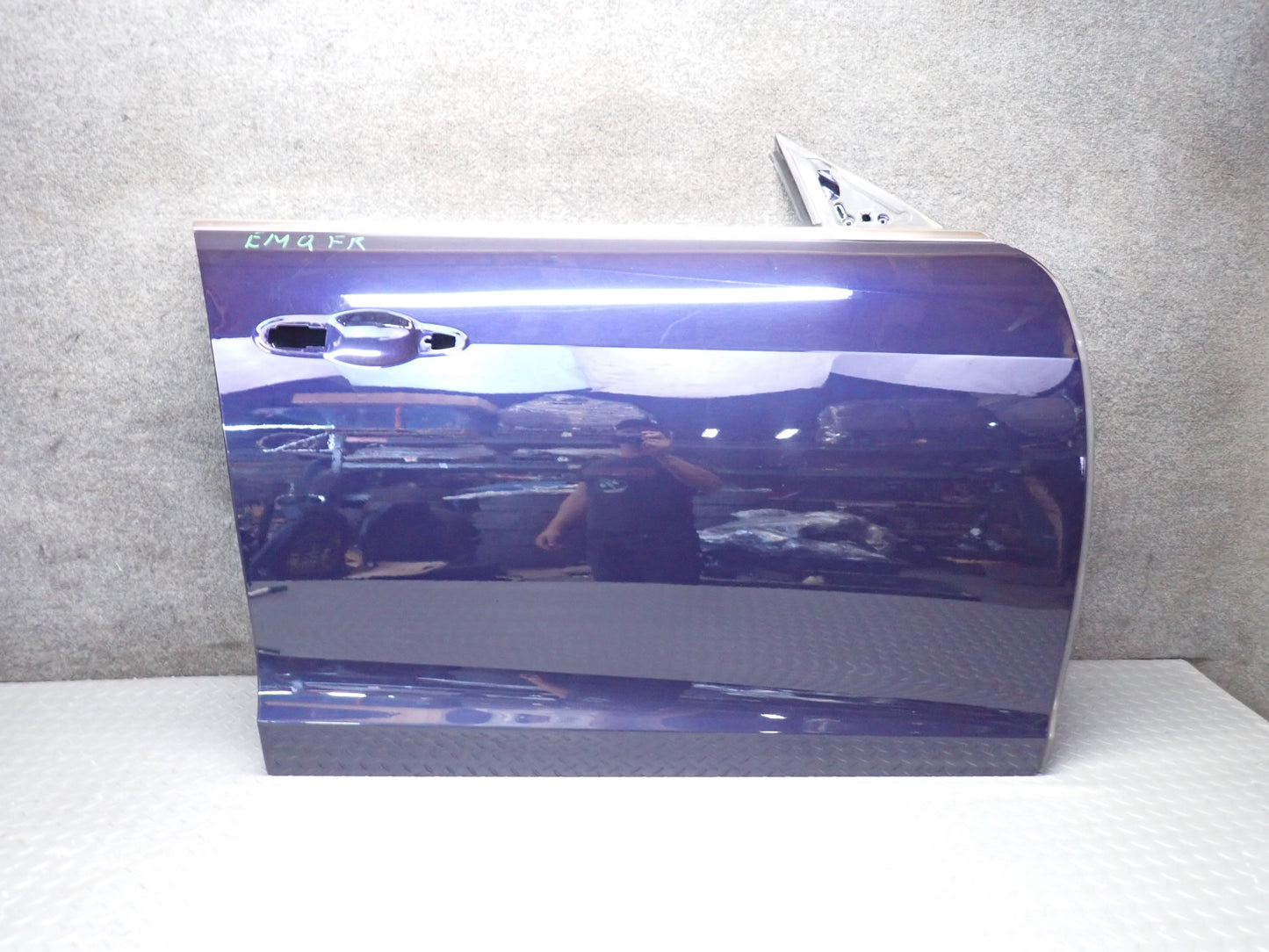2014-2021 Maserati Quattroporte M156 Front Right Pass Side Door Shell Panel Blue