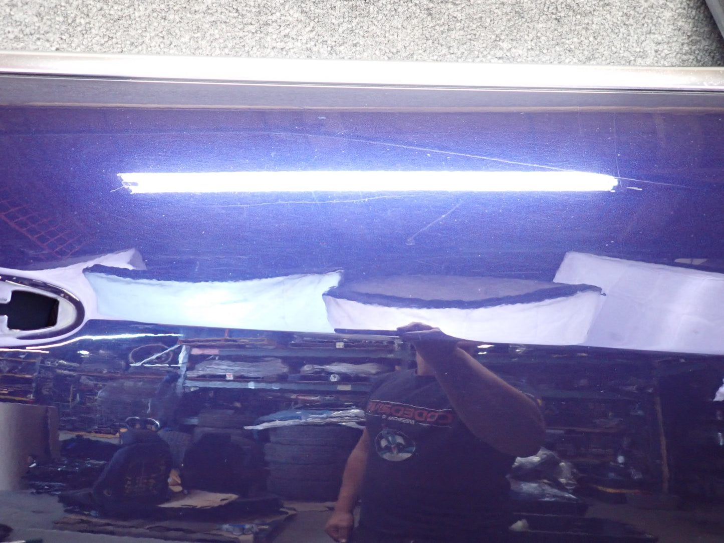 2014-2021 Maserati Quattroporte M156 Front Right Pass Side Door Shell Panel Blue