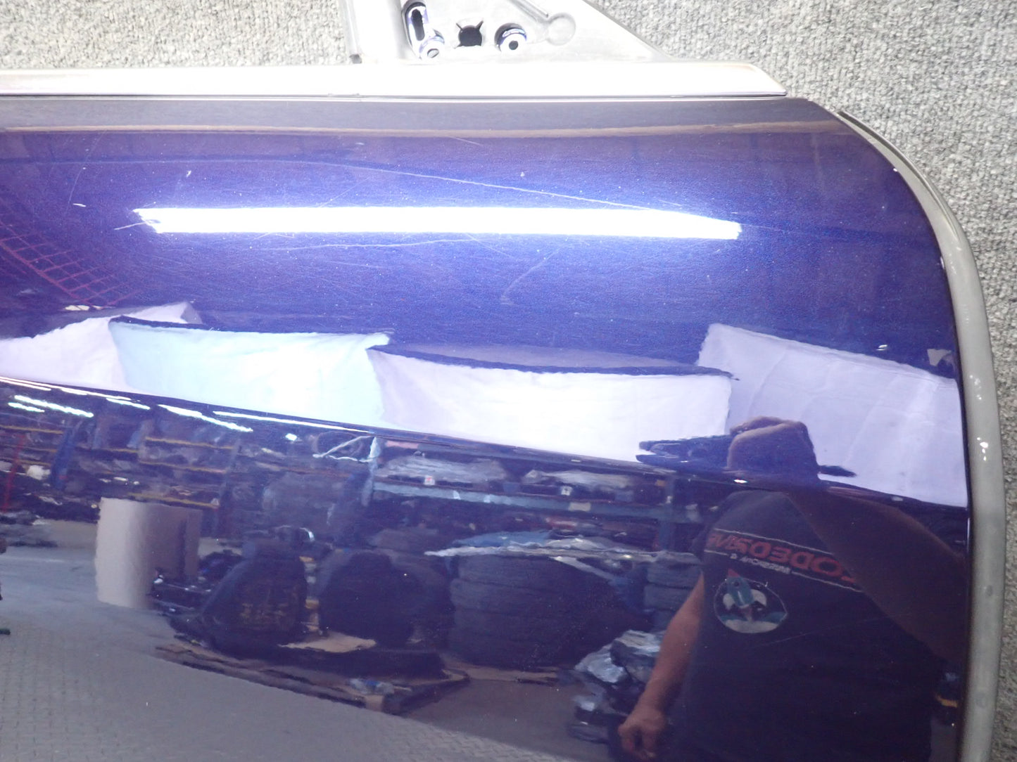 2014-2021 Maserati Quattroporte M156 Front Right Pass Side Door Shell Panel Blue