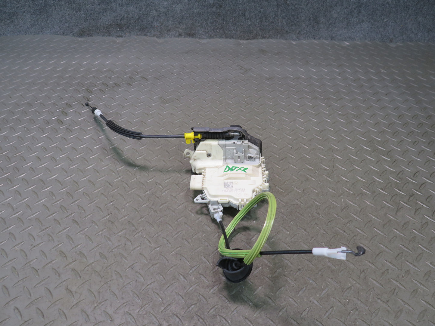 10-15 Audi TT S 8J Front Right Door Lock Latch Actuator w Cable OEM
