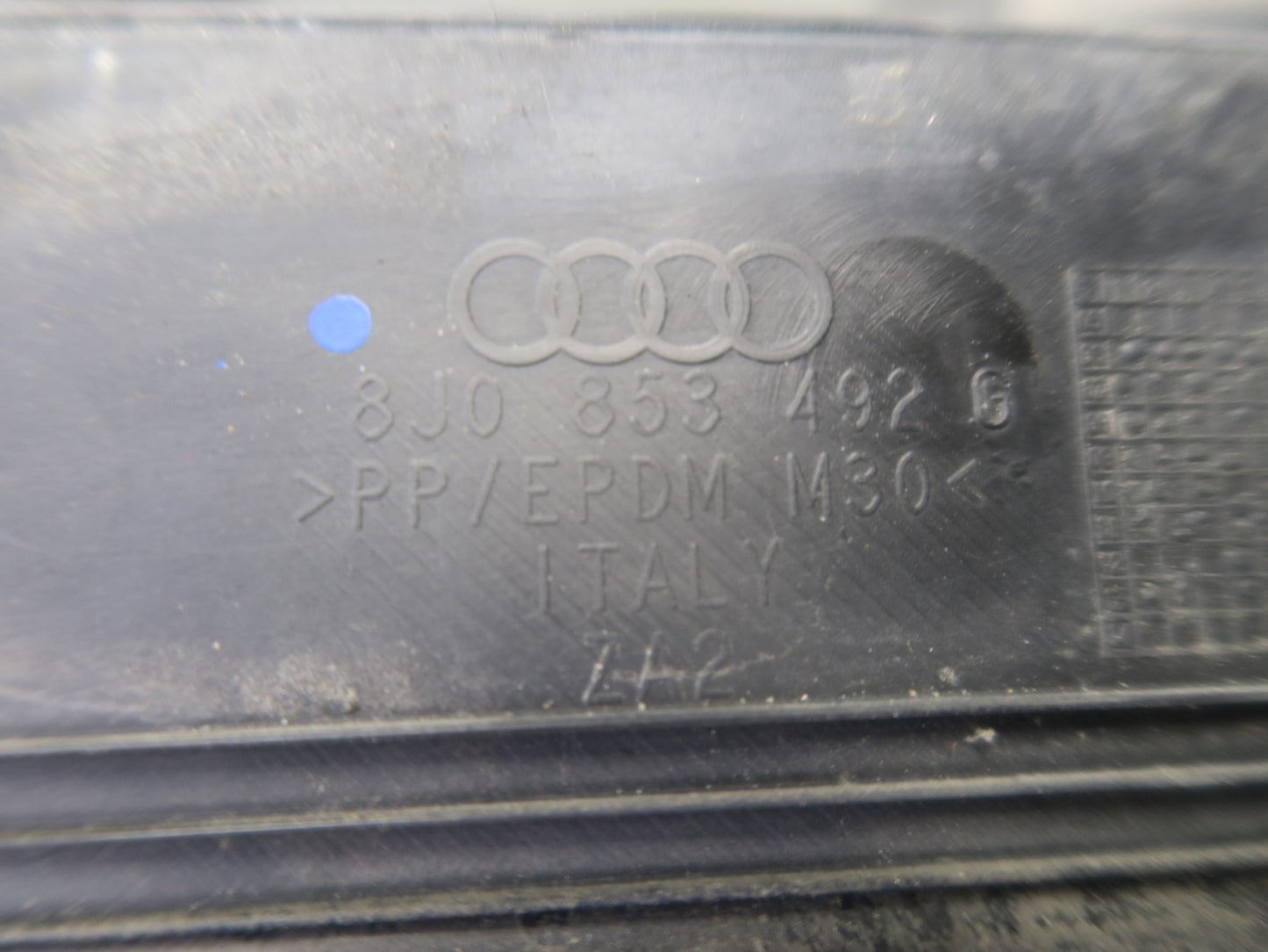 09-15 Audi TT S 8J S-line Set of 2 Door Scuff Sill Plate Trim Cover OEM