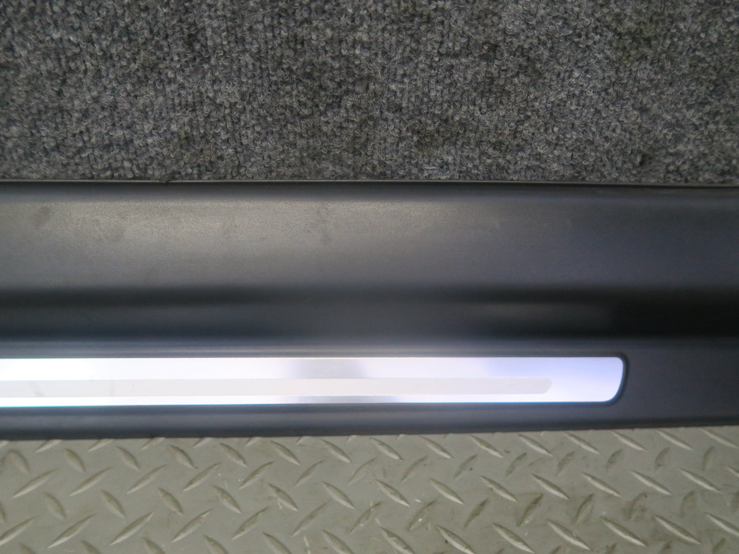 09-15 Audi TT S 8J S-line Set of 2 Door Scuff Sill Plate Trim Cover OEM