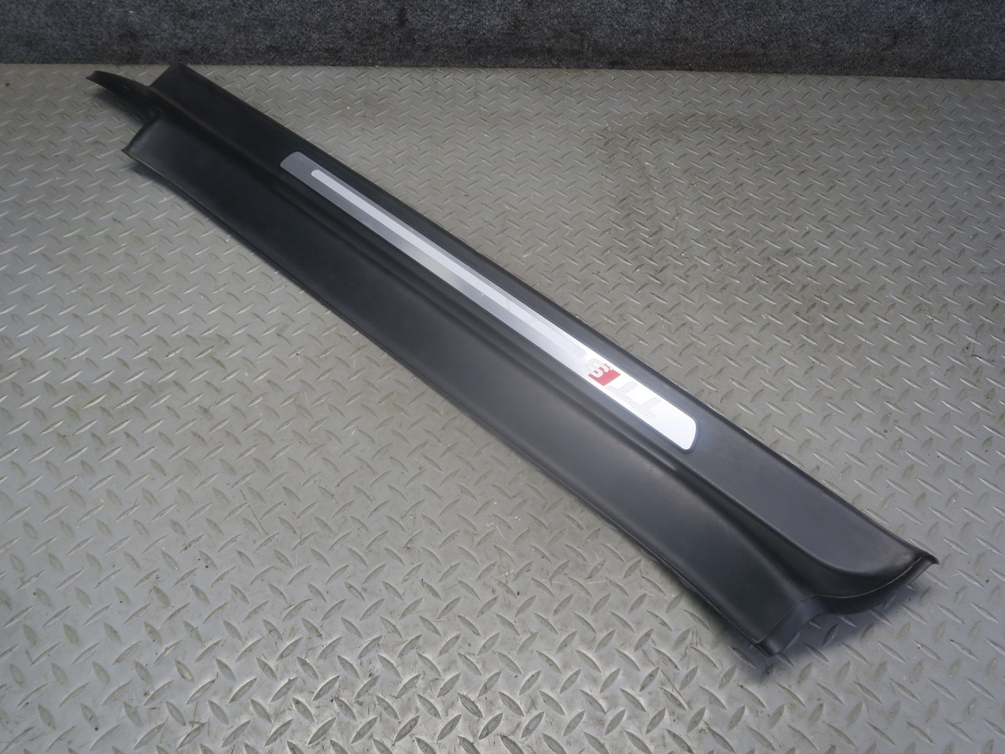 09-15 Audi TT S 8J S-line Set of 2 Door Scuff Sill Plate Trim Cover OEM