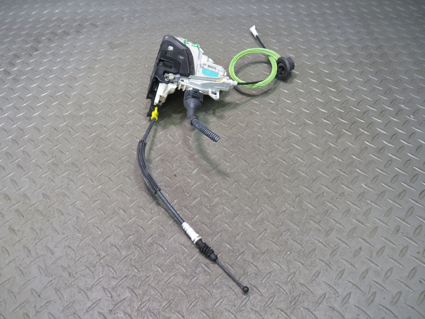 10-15 Audi TT S 8J Front Left Door Lock Latch Actuator w Cable OEM