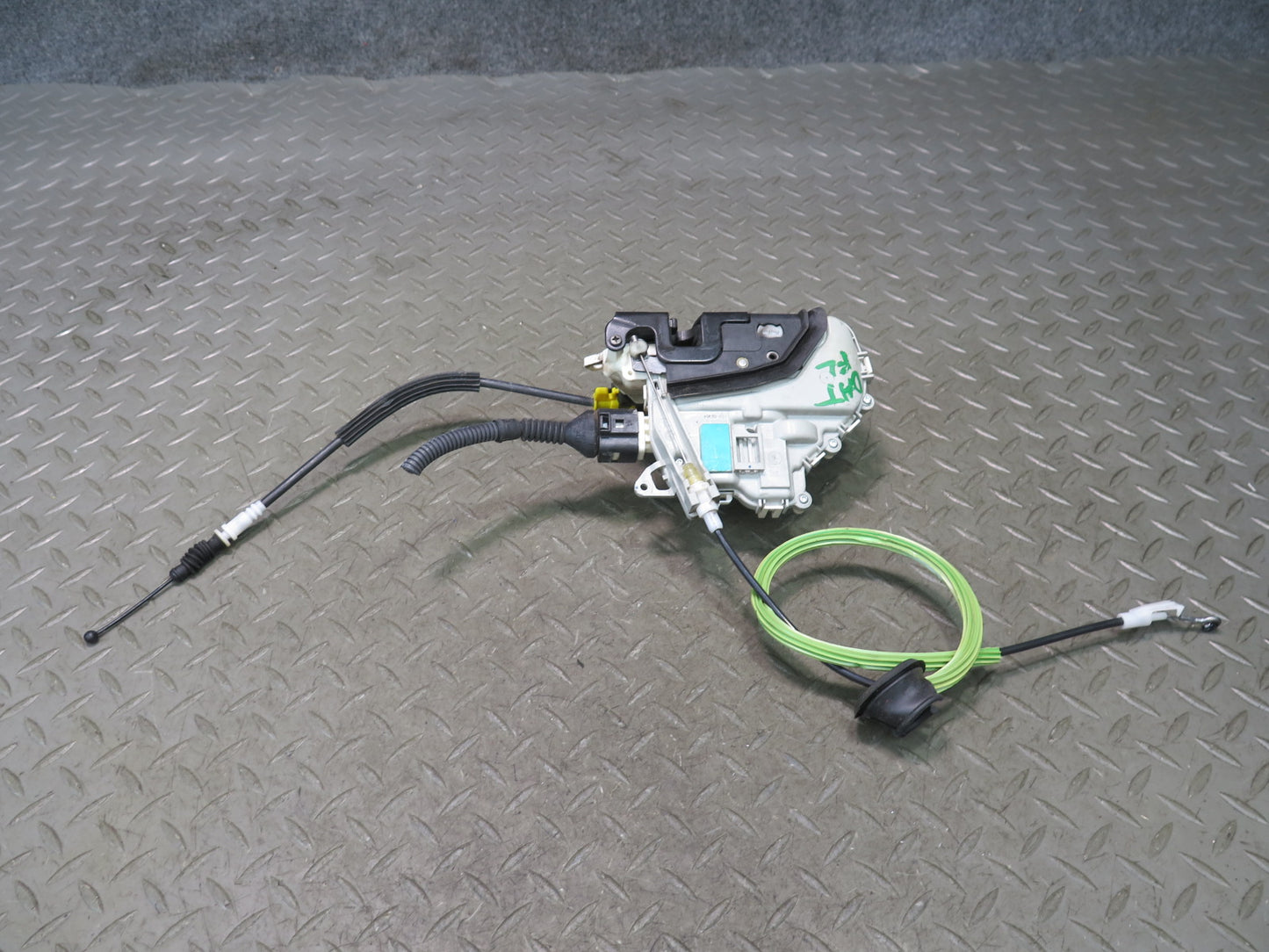 10-15 Audi TT S 8J Front Left Door Lock Latch Actuator w Cable OEM