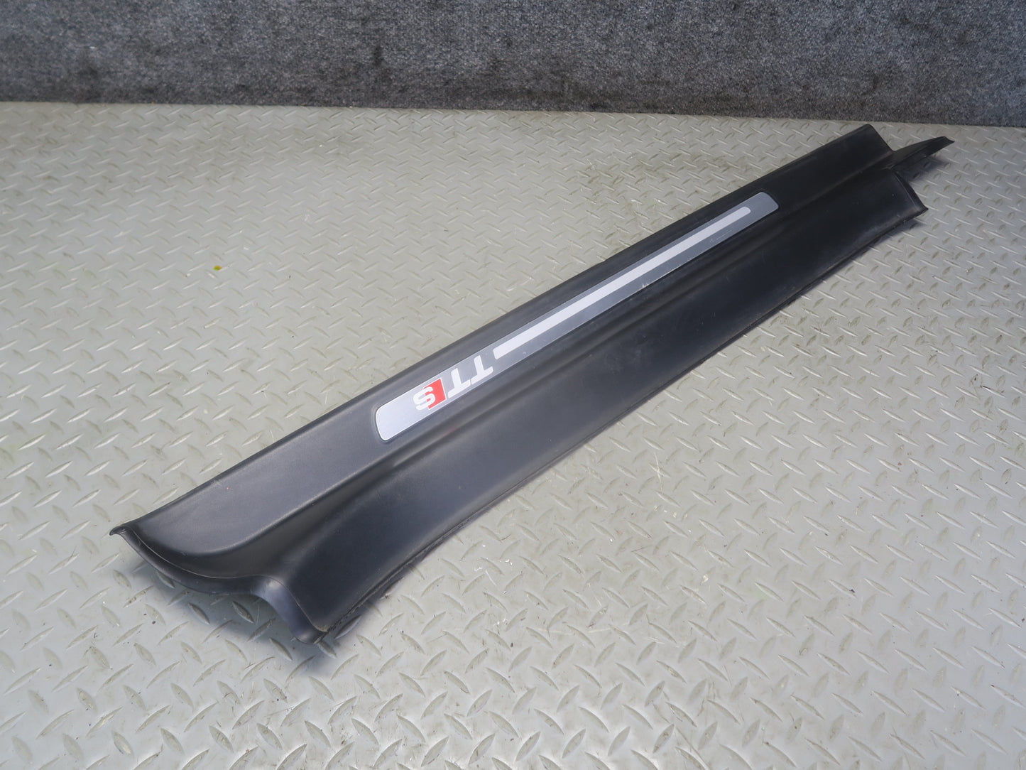 09-15 Audi TT S 8J S-line Set of 2 Door Scuff Sill Plate Trim Cover OEM