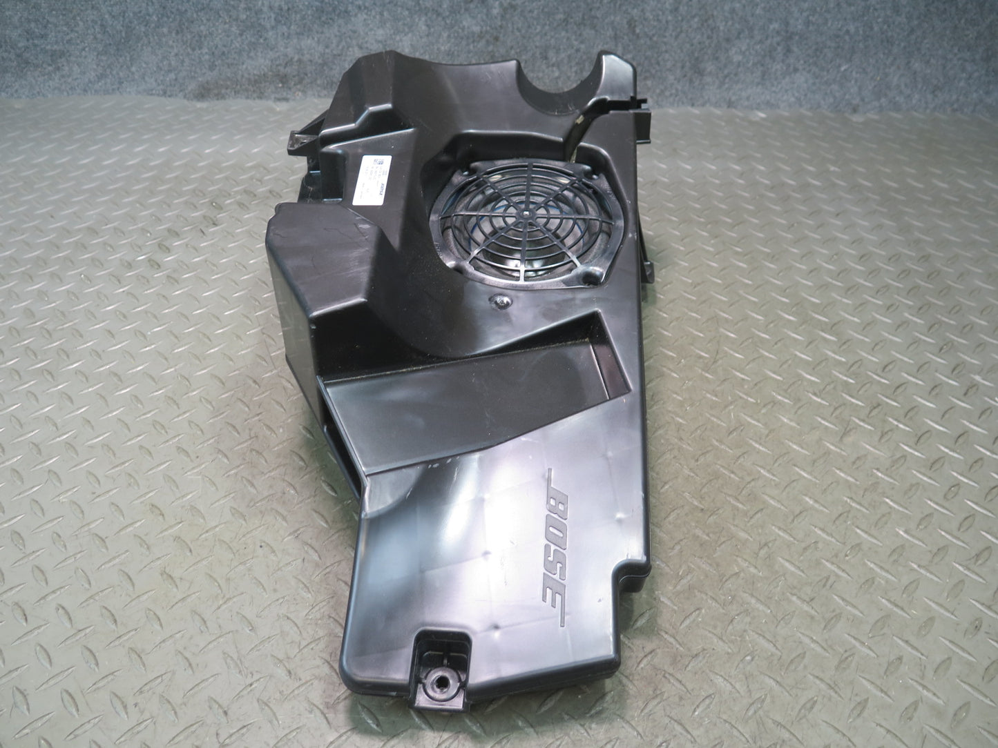 08-15 Audi TT S 8J Coupe Rear Left Subwoofer Speaker Bose 8J8035382A OEM