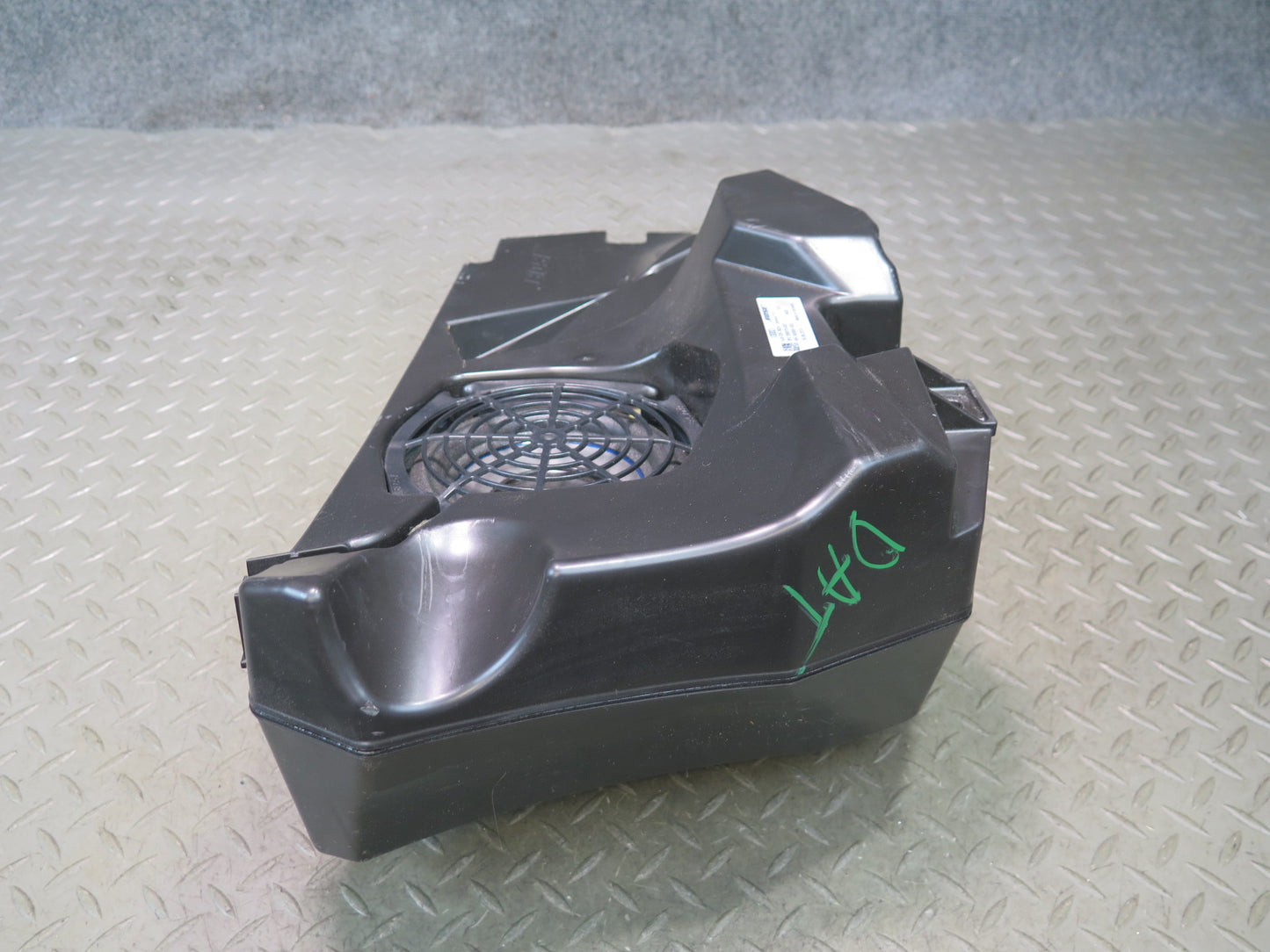 08-15 Audi TT S 8J Coupe Rear Left Subwoofer Speaker Bose 8J8035382A OEM