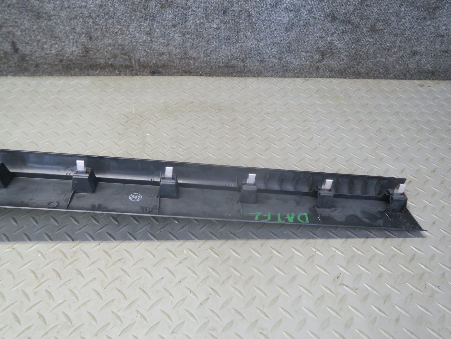 09-15 Audi TT S 8J Coupe Front Left & Right Inner Door Sill Scuff Plate OEM