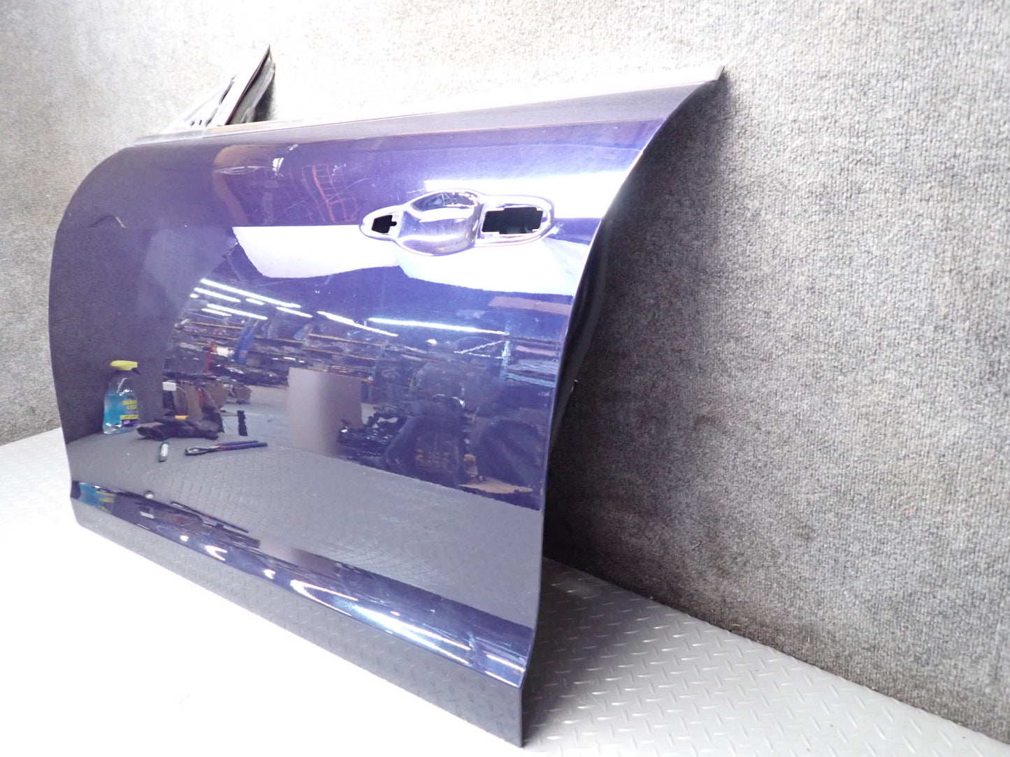 14-21 Maserati Quattroporte M156 Front Left Driver Side Door Shell Panel Blue