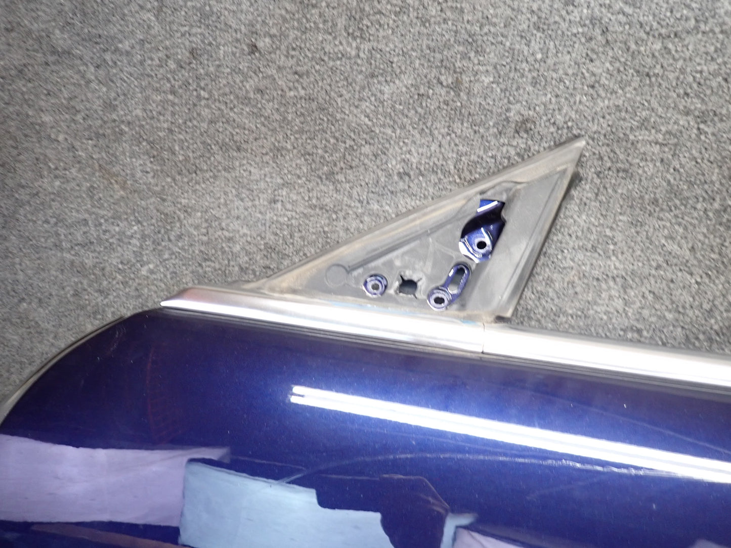 14-21 Maserati Quattroporte M156 Front Left Driver Side Door Shell Panel Blue