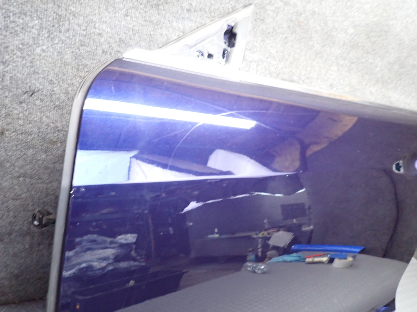 14-21 Maserati Quattroporte M156 Front Left Driver Side Door Shell Panel Blue