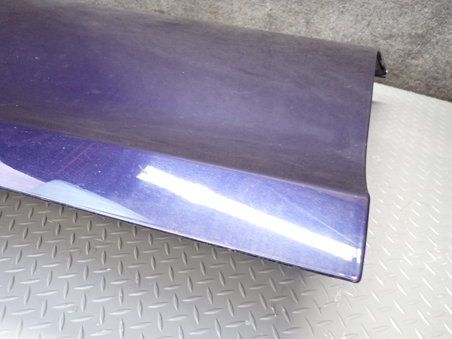 14-21 Maserati Quattroporte M156 Front Left Driver Side Door Shell Panel Blue