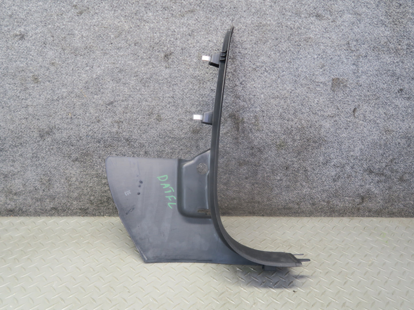 09-15 Audi TT S 8J Front Left & Right Lower Interior Kick Trim Panel Set OEM