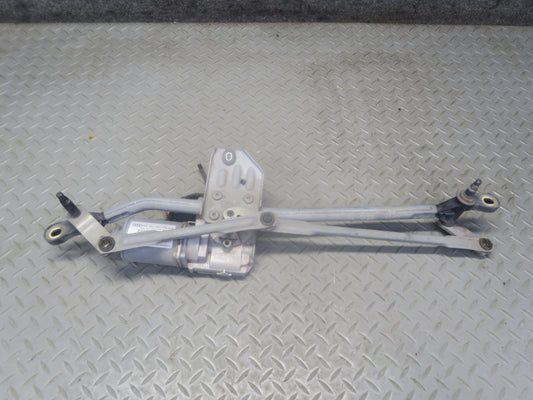09-15 Audi TT S 8J Front Windshield Wiper Linkage w Motor 8J1955119A OEM