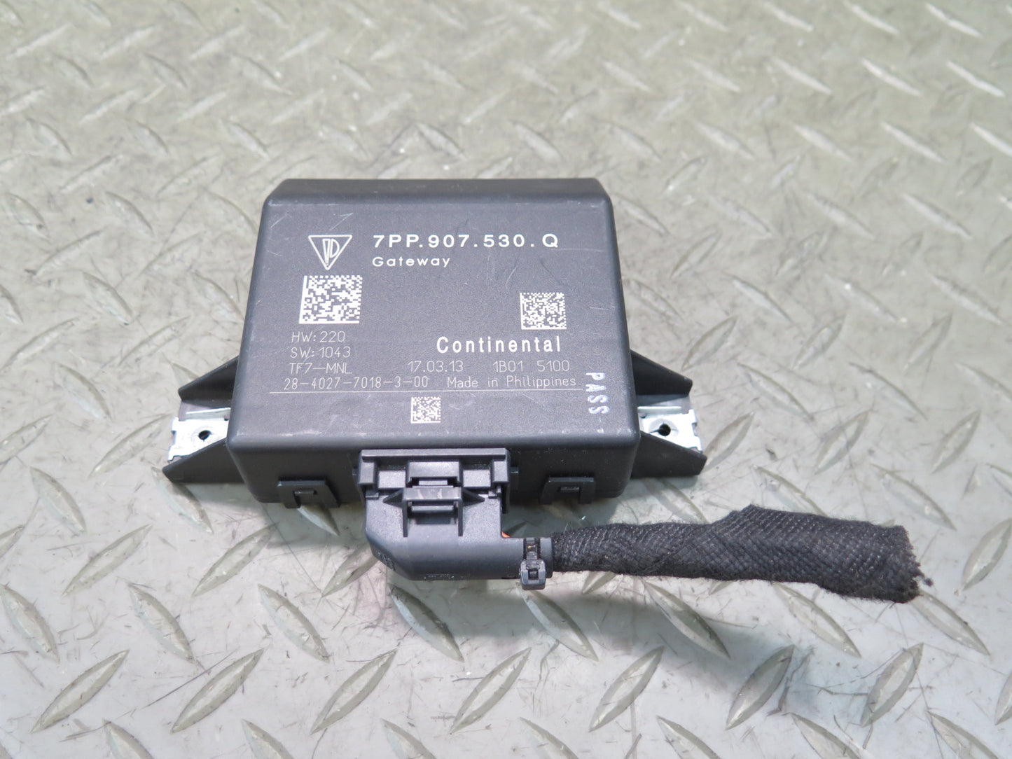2011-2018 Porsche Cayenne 958 Gateway Interface Control Module 7PP907530Q