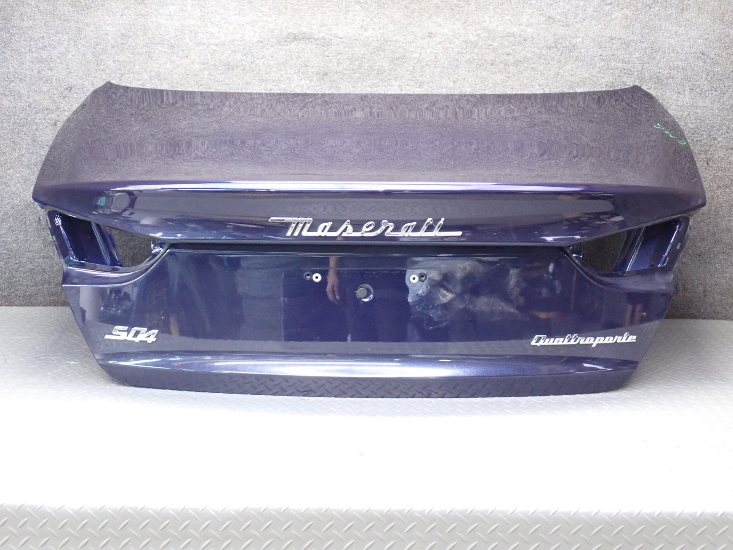 2014-2021 Maserati Quattroporte M156 SQ4 Rear Trunk Lid Cover Panel Shell Blue