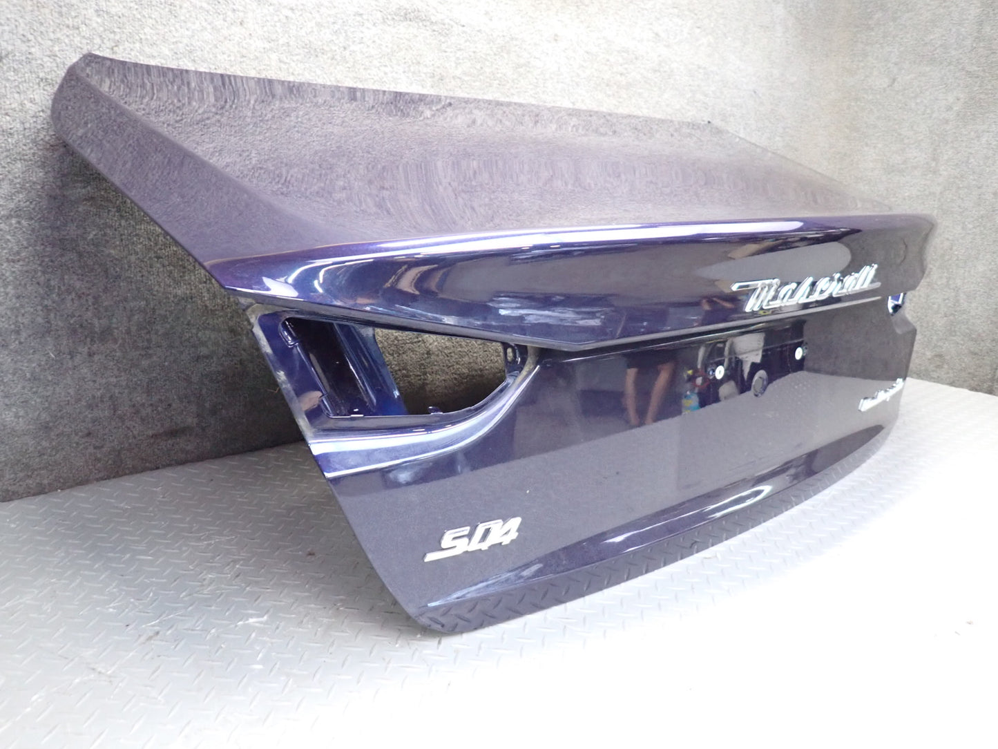 2014-2021 Maserati Quattroporte M156 SQ4 Rear Trunk Lid Cover Panel Shell Blue