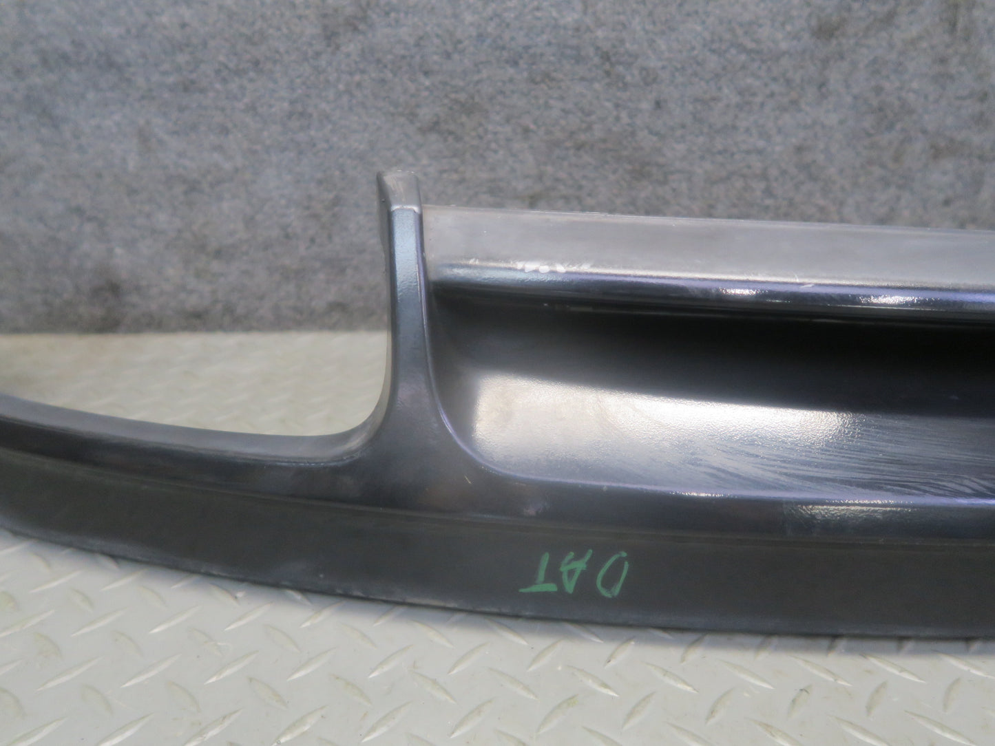 11-15 Audi TT S 8J Rear Bumper Lower Valance Black 8J0807421G OEM