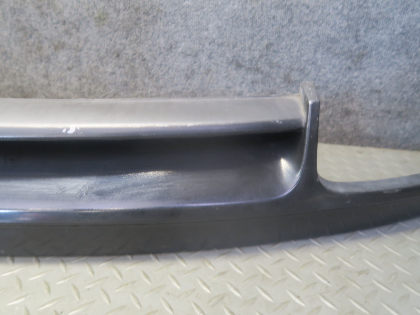 11-15 Audi TT S 8J Rear Bumper Lower Valance Black 8J0807421G OEM