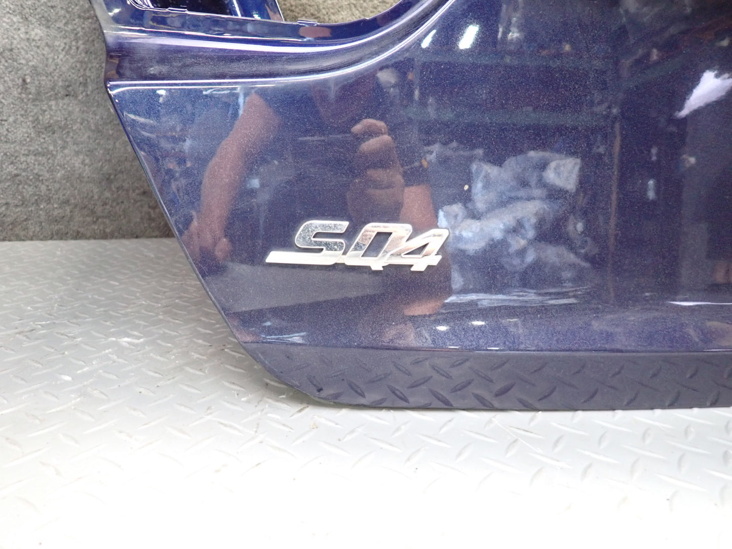 2014-2021 Maserati Quattroporte M156 SQ4 Rear Trunk Lid Cover Panel Shell Blue