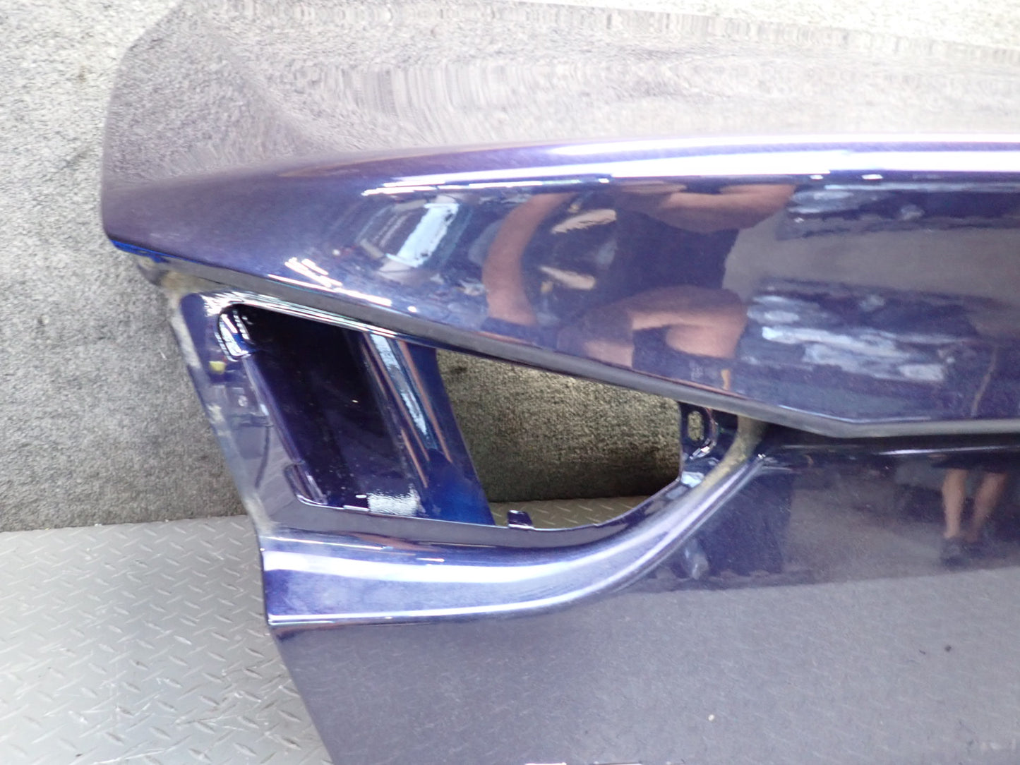 2014-2021 Maserati Quattroporte M156 SQ4 Rear Trunk Lid Cover Panel Shell Blue