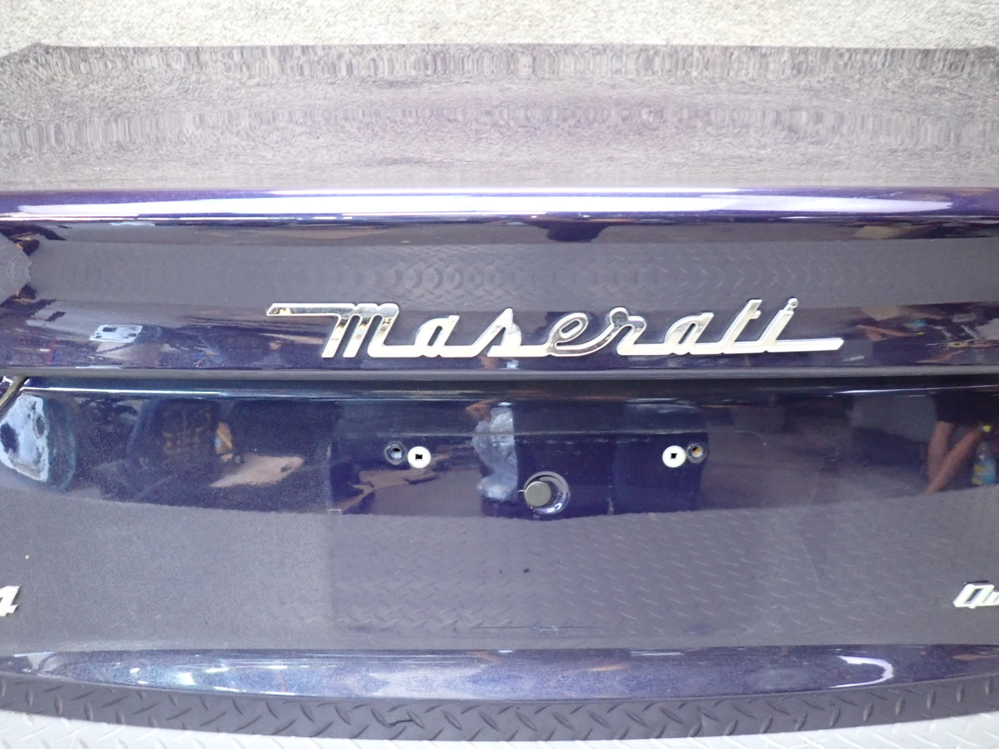2014-2021 Maserati Quattroporte M156 SQ4 Rear Trunk Lid Cover Panel Shell Blue