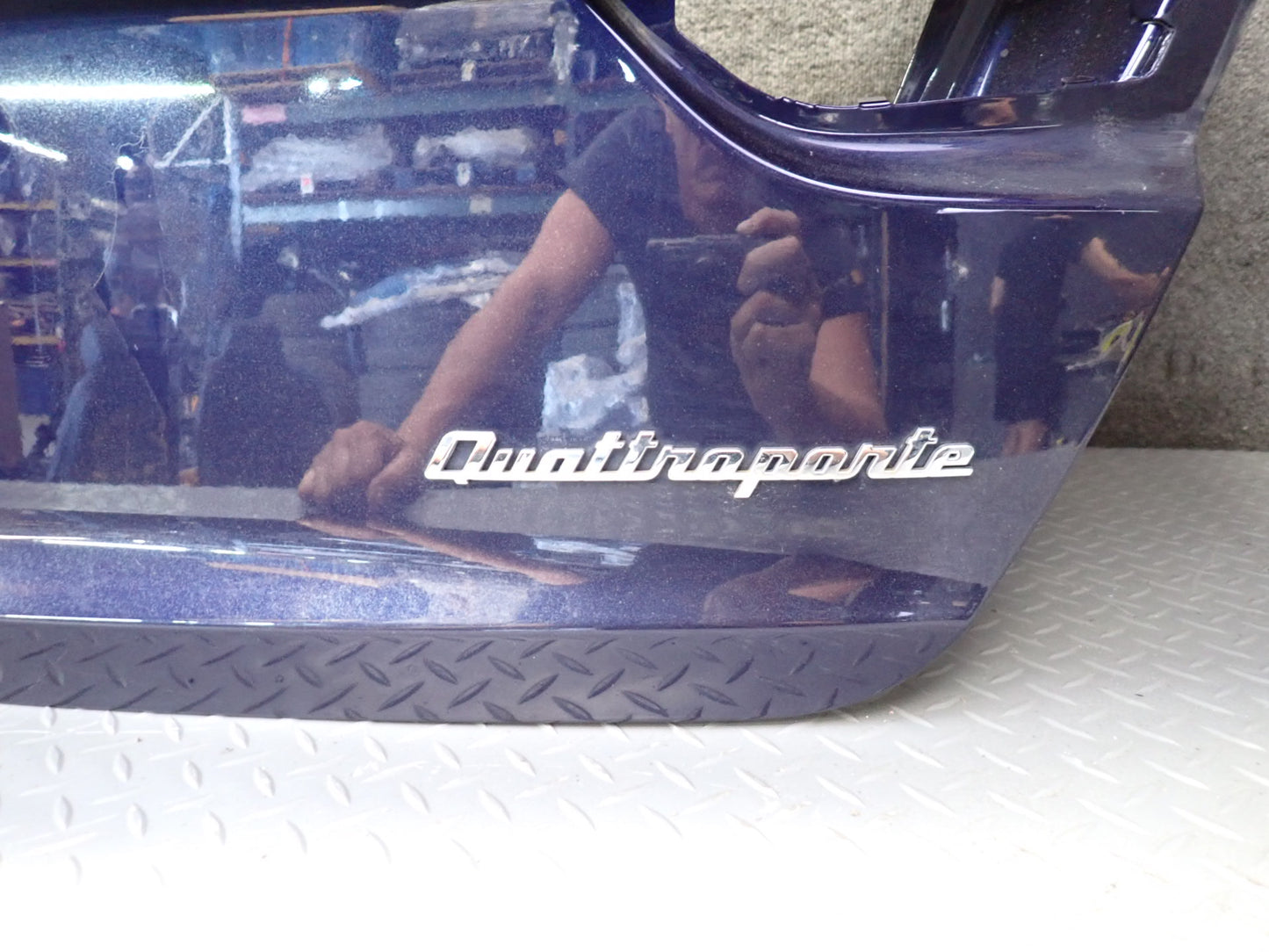 2014-2021 Maserati Quattroporte M156 SQ4 Rear Trunk Lid Cover Panel Shell Blue