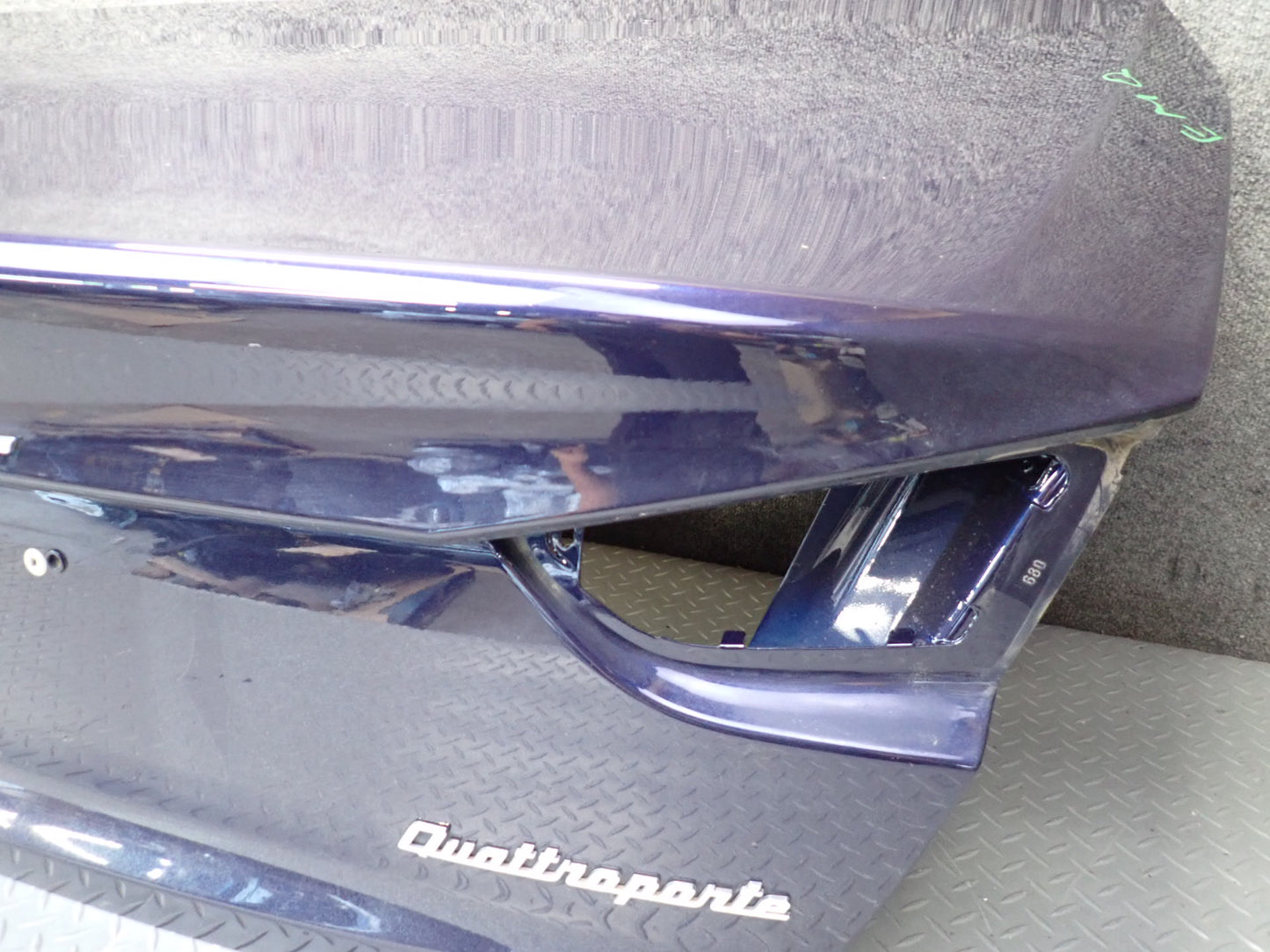 2014-2021 Maserati Quattroporte M156 SQ4 Rear Trunk Lid Cover Panel Shell Blue