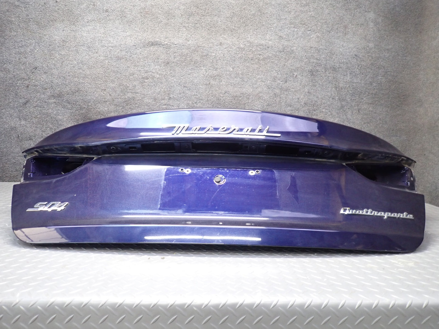 2014-2021 Maserati Quattroporte M156 SQ4 Rear Trunk Lid Cover Panel Shell Blue