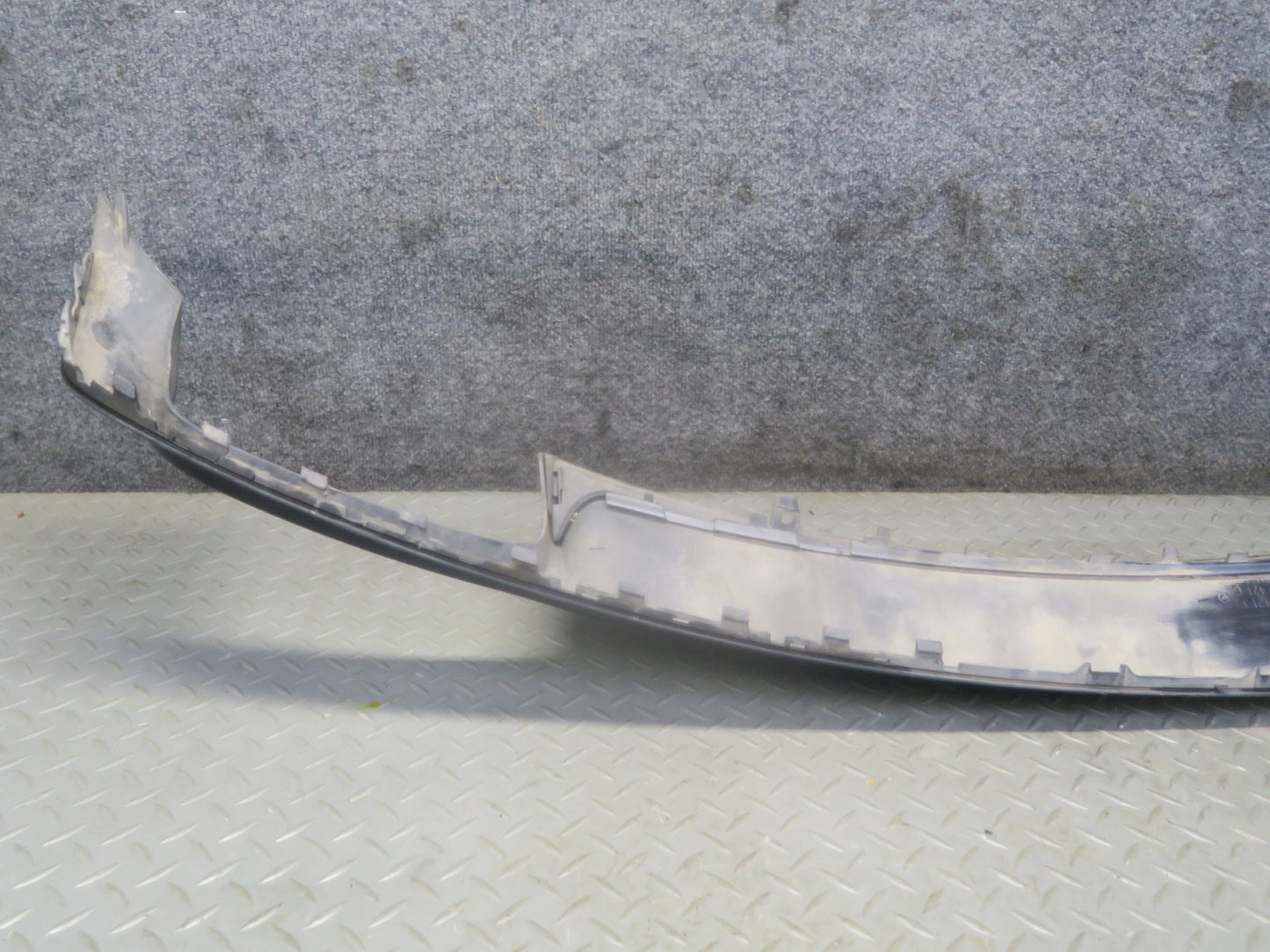 11-15 Audi TT S 8J Rear Bumper Lower Valance Black 8J0807421G OEM