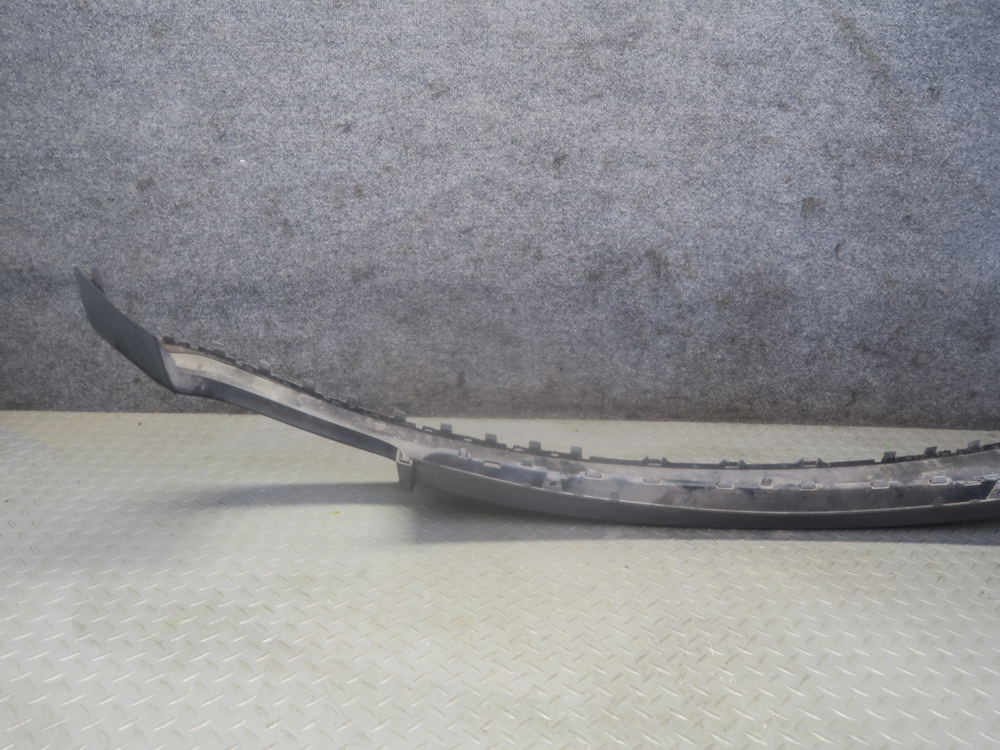 11-15 Audi TT S 8J Rear Bumper Lower Valance Black 8J0807421G OEM