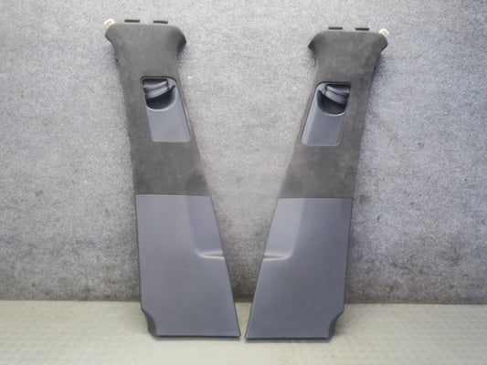 2011-2018 Porsche Cayenne 958 Center Interior B Pillar Trim Cover Panel Set of 2