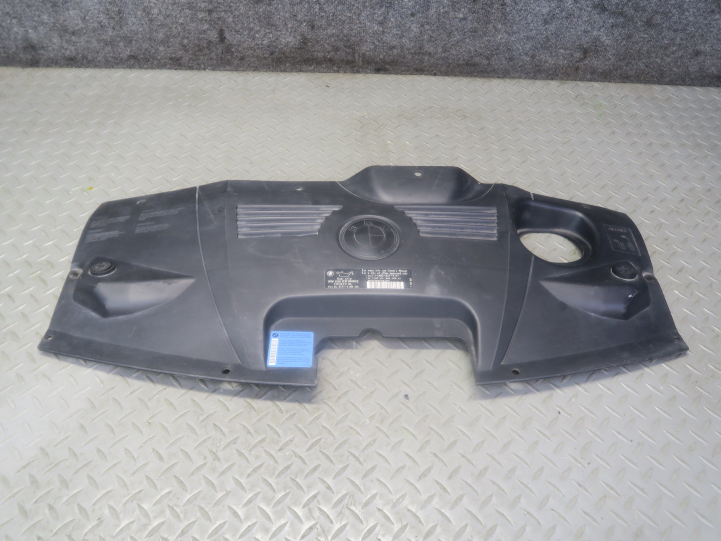 03-08 BMW E85 Z4 Engine Upper Trim Cover Panel OEM